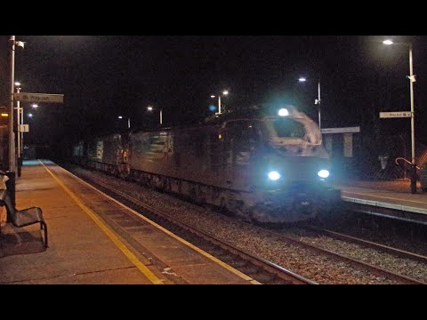 *Rare* DRS 88005 & 68017 Power through Willington on 4M48 Containers, 01/01/21.