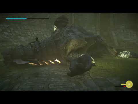 SHADOW OF THE COLOSSUS 2018 Pt 7, 7th Giant attempt RAGE QUIT