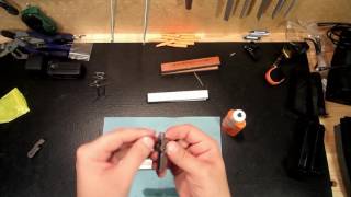 AR15 Trigger Job, how to clean up a gritty trigger. AR15 trigger polish