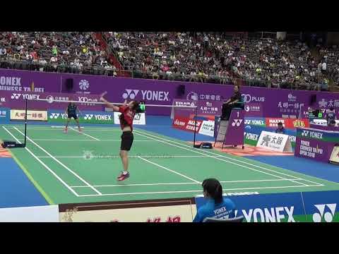 20181003Taipei Open WS Fitriani FITRIANI (INA) vs LIN Hsiang Ti (TPE)2-2