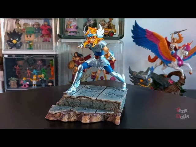 Vídeo relacionado con Iron Studios Estatua Art Scale 1/10 Cygnus Hyoga Saint Seiya 19cm