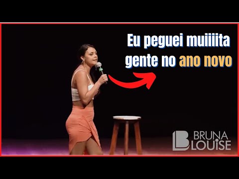 Bruna Louise se vingou dos outros humoristas no reveillon | Cortes de Humor