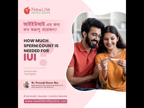 HOW MUCH SPERM COUNT IS NEEDED FOR IUI || Dr. Prasenjit Kumar Roy