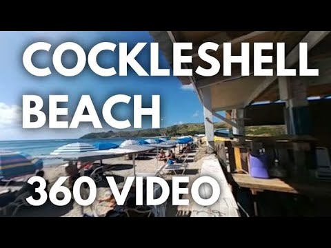 🇰🇳 Cockleshell Beach St. Kitts | 360 Video
