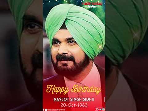 Happy Birthday Navjot Singh Sidhu | Radio Today 89.6 FM