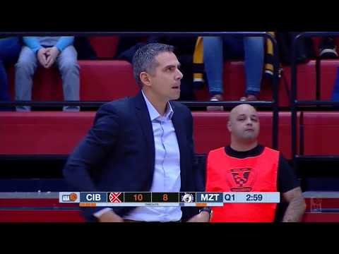 ABA Liga 2017/18, Round 16 match: Cibona - MZT Skopje Aerodrom (14.1.2018)