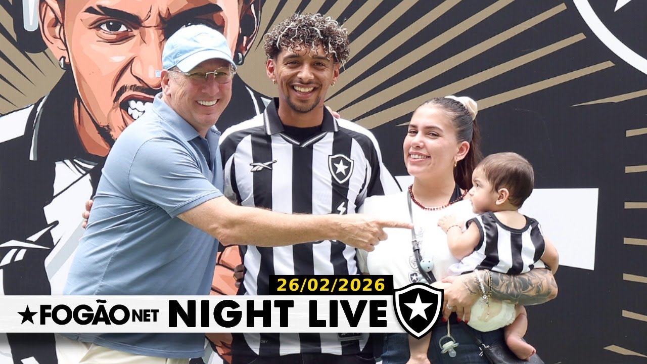 NIGHT LIVE | John Textor apresenta Medina e fala sobre contratações no Botafogo