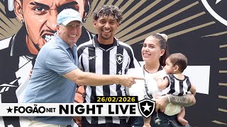 NIGHT LIVE: TEXTOR APRESENTA MEDINA E FALA SOBRE CONTRATAÇÕES NO BOTAFOGO