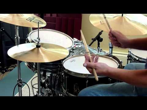 Sabian HHX 14" Legacy Hats, Vault 17" Fierce Crash & HHX 21" Legacy Ride