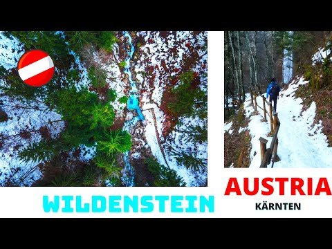 Austria Wildensteiner Wasserfall in Kärnten 🇦🇹