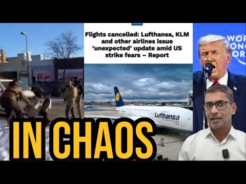 Trump faces major blow at home as flights stop operations fearing Iran invasion | Janta Ka Reporter 