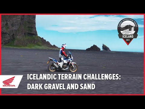Icelandic Terrain Challenges: Dark Gravel and Sand