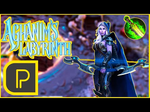 Marksmanship Build on Grand Magus - Purge plays Aghanims Labyrinth w/ Tsunami