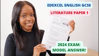 EDEXCEL GCSE English Literature Paper 1: How To Answer Section A & Get A Grade 9 In The 2024 Exams!