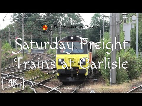 Saturday Freight Trains at Carlisle