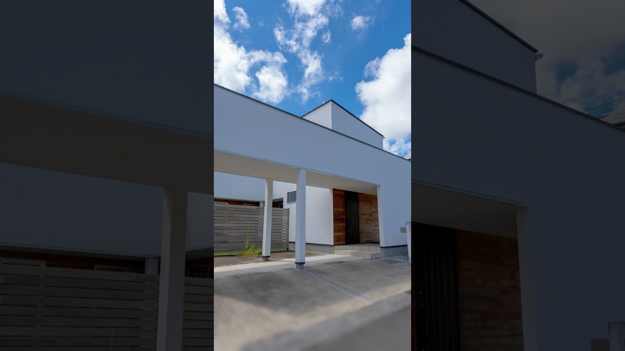 【大坪東】3方が壁に守られた住宅街のプライベートヴィラ