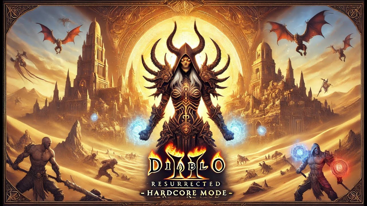 #diablo2resurrected Saison 9 - Akt 2 - Atma die Wirtin - Hardcore only 1 Life #runenlernen #gameplay