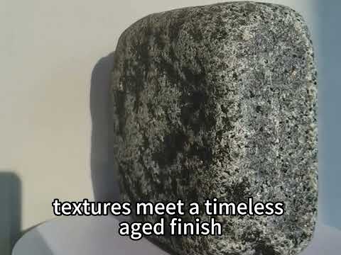  Ink Onyx | Antique Finish Granite Cobblestones