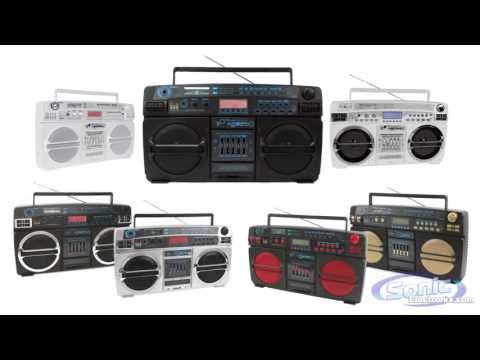 Lasonic Bluetooth Ghetto Blaster Boomboxes | Classic Design With Modern Twist