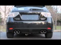 2011 WRX Hatch - Stock vs SPT Exhaust 