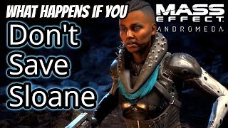Mass Effect: Andromeda | What Happens If You DON&#39;T Save Sloane Kelly/Choose Reyes