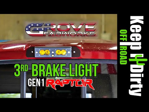 Cost Effective  3rd Brake Light for Gen1 Raptor by  Grove Fabworks