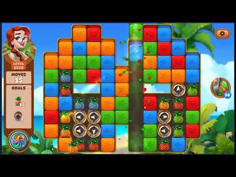 Lost Island Blast Adventure Level 1522 - NO BOOSTERS 🏝️ | SKILLGAMING ✔️