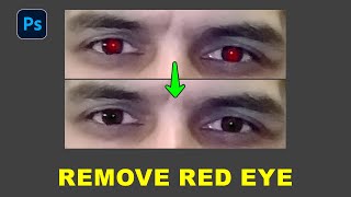 How to remove Red eye in Photoshop
