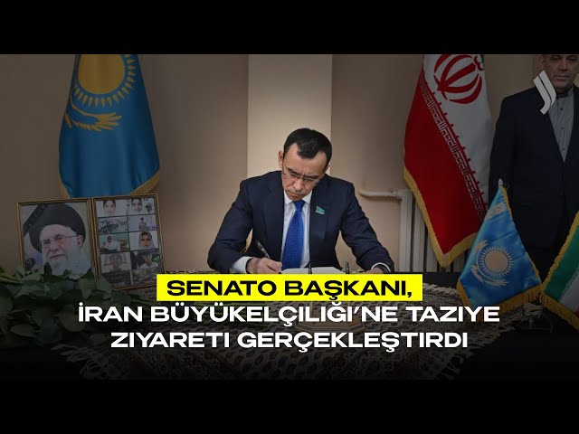 Senato Başkanı, İran Büyükelçiliği’ne taziye ziyareti gerçekleştirdi