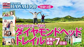 【2026GWハワイ旅行】LaeLaeトロリーで行く、ダイヤモンドヘッドトレイル!充実の滞在7日目【#08】