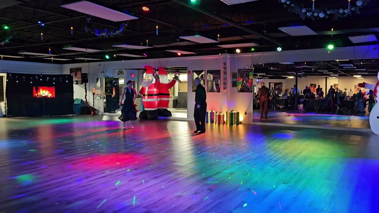 Foxtrot Show by Andy & Alina at our Christmas Party 2024