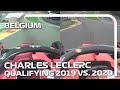 Belgian Grand Prix Qualifying 2019 v 2020: Charles Leclerc's Fastest Laps