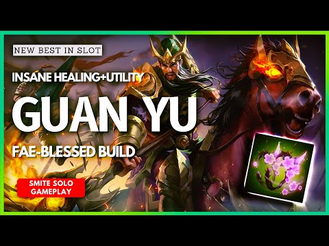 FAE-BLESSED HOOPS are a MUST BUILD for Guan Yu! - Guan Yu Solo SMITE Conquest Gameplay