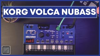 Video thumbnail for Korg Volca Nubass Review & Tutorial (I love the sequencer) by Audioreakt