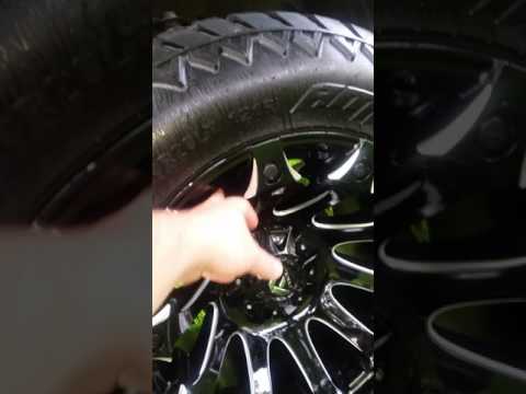 Fuel battle axe 20x12 amp terrain gripper 35x12.50 Nissan Titan no fear edition