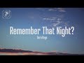 Remember That Night? - Sara Kays (Lyrics)