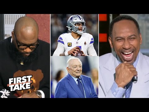 FIRST TAKE | Swagu RIPS Dak Prescott & Jones guarantees 2026 turnaround for Cowboys - Stephen A.