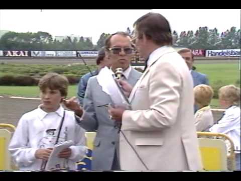 Svenskt Derby 1984 intervju med Reuterskiöld, Cordrey, Radetsky