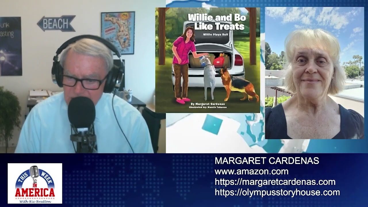 This Week in America with Ric Bratton | Willie and The Llamas by Margaret Cardenas