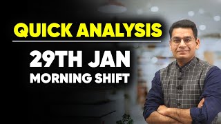 JEE Main 2023 | 29th January Morning Shift Analysis in 60 seconds | MathonGo | Anup Sir