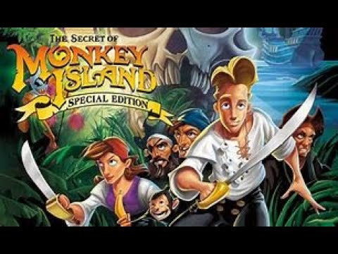 SECRET OF MONKEY ISLAND 1 Special Editon - Full Game Walkthrough [Deutsch] (no commentary)!