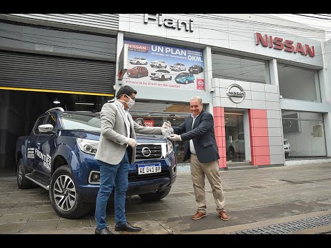 Fiani automotores entregó al Gobierno una camioneta Nissan para el trabajo sociosanitario