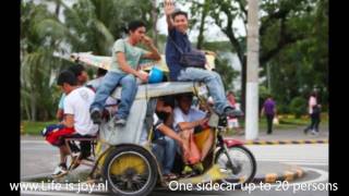 Philippines Sidecars / Tricycles - Jeepneys Filipijnen Phillipines Philipines Phillippines