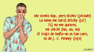 Bad Bunny - 200 MPH (Letra) Ft. Diplo 4k