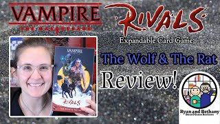 Vampire: The Masquerade: Rivals: Expandable Card Game: The Wolf and The Rat Review!