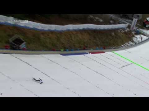 THOMAS MORGENSTERN HORROR CRASH - KULM 2014 HD