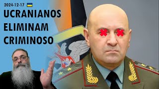 #Ucrânia 2024-12-17: UCRÂNIA elimina GENERAL IGOR KIRILOV chefe das ARMAS QUÍMICAS RUSSAS em MOSCOU