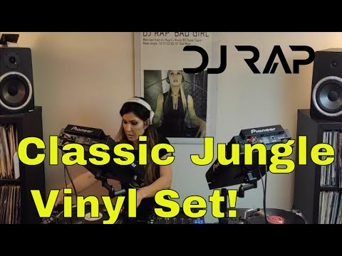 DJ Rap Playing Live Stream (Classic jungle mix drum and bass Vinyl) Show 1