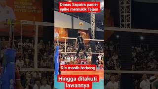 Download lagu Dimas Saputra pamer spike memukik Tajam sambil terbang mp3