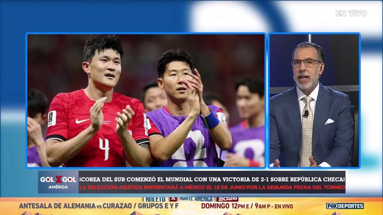 🔥 COREA 2-1 REP. CHECA | Remontada coreana para quedarse con el triunfo | GolXGol